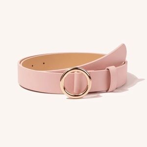 NWOT Pink Leather Belt